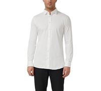 s.Oliver Tailored Fit: Jersey-Hemd aus Baumwollstretch