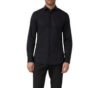 s.Oliver BLACK LABEL - Tailored Fit: Businesshemd schwarz - Gr. - 39