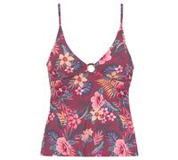 Tankini-Top S.OLIVER "Marika" Gr. 36, Cup C/D, rot (rostrot, bedruckt) Damen Bikini-Oberteile (86423902-36) rostrot, bedruckt