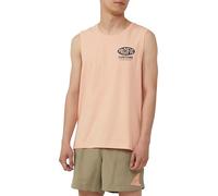 Tanktop aus Baumwollle mit Frontprint XXL Orange 2165605.20D2.XXL