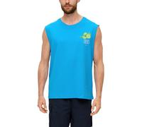 Tanktop mit Frontprint XL türkis 2146583.62D1.XL