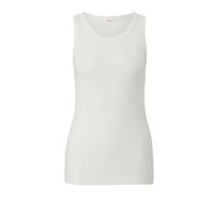 Tanktop mit Rippstruktur 44 creme 2142121.0210.44