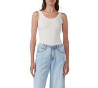 Tanktop mit Spitzenbesatz 42 creme 2172291.0210.42