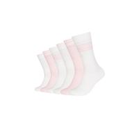 s.Oliver Tennissocken Unisex 6er Pack recycelte Baumwolle RCS Essentials Strümpfe flache Nähte verstärkte Ferse Spitze Alltag Sport Socken Herren Damen bequem klassisch Baumwollmix