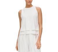 s.Oliver Top aus Crêpe mit Layering-Detail