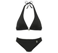 Triangel-Bikini S.OLIVER "Tonia" Gr. 40, Cup A/B, schwarz Damen Bikini-Sets (281245-40) schwarz