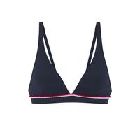 Triangel-Bikini-Top mit Zierborte 38C/D blau 6010616.24.38C_D
