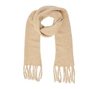 Schal in Bouclé-Optik mit Fransen ONESIZE Beige 2172823.8401.ONESIZE