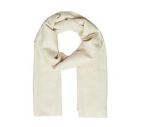 Breiter Schal mit umlaufenden Fransen und Pailletten-Details ONESIZE Beige 2173357.0407.ONESIZE