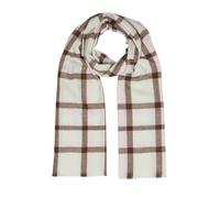 s.Oliver Dünner Schal/Tuch mit Karo-Muster Creme/Mehrfarbig OneSize