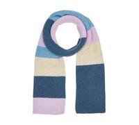 Gestreifter Strickschal 1 lila