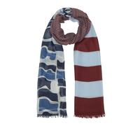 Schal mit Streifen-Artwork ONESIZE mehrfarbig 2170417.59D0.ONESIZE