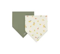 Unisex Dreieckstücher im Doppelpack ONESIZE olive|creme 2178589.7900.ONESIZE