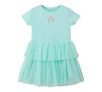 s.Oliver Tüllkleid kurzarm Flamingo 92 türkis