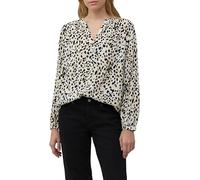 s.Oliver Red Label - Bluse mit Allover-Print weiß - Gr. - 46