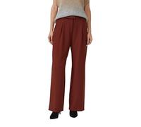 Twill-Hose mit Gürtel und High Rise 36/REG rot 2170571.3700.36_REG