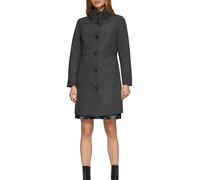 s.Oliver Damen 2155289 Twillmantel mit Stehkragen, 9898, 46