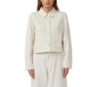 s.Oliver Undyed Denim-Jacke mit aufgesetzten Taschen