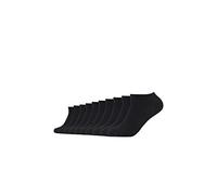 s.Oliver Unisex 10er Pack Sneakersocken mit weichem Bund Damen & Herren Füßlinge, Schwarz (black 5), 43/46 (Herstellergröße: 43/46)