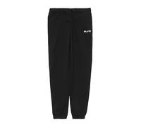 Unisex Jogginghose aus Sweat mit Print-Detail 164 schwarz