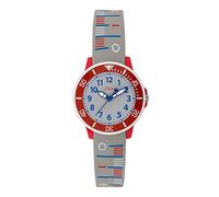 s.Oliver Unisex Kinder Analog Quarz Uhr mit Silikon Armband