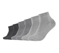 s.Oliver Unisex Kurzsocken 6er Pack 35/38 anthracite