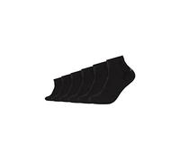 Kurzsocken S.OLIVER "originals", Herren, Gr. 43-46, schwarz, Baumwollmischung, unifarben, normal, Socken, mit weichem Bund (81406507-43) schwarz