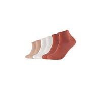 s.Oliver Unisex Kurzsocken 6er Pack 43/46 nature melange