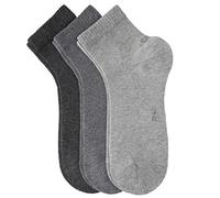 S.Oliver S.Oliver Unisex Quarter Socken Original 3er Pack 35-38 Anthracite (0008)