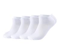 s.Oliver Socks Damen S24118 Füßlinge, Weiß (White 1000), (Herstellergröße:35/38) (5er Pack)