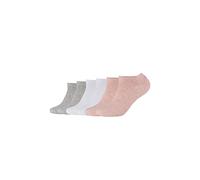 Kurzsocken S.OLIVER Gr. 35 (38), rosa (rose, grau melange) Damen Socken (28835607-35) rose, grau melange