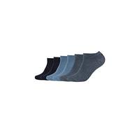 s.Oliver Unisex Sneakersocken 6er Pack 39/42 smoked blue
