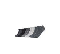 Sneakersocken S.OLIVER "Sneakersocken Unisex für Damen und Herren Atmungsaktiv bequem" Gr. 43/46, schwarz (black mi) Damen Socken Multipacks (91756224-43) black mi