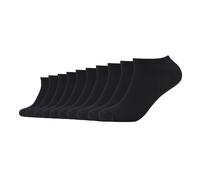 s.Oliver Unisex Sneakersocken Baumwolle Herren und Damen kurze Socken Vorteilspack 10er Pack 43/46 black