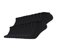 s.Oliver Unisex Socken, 20er Pack - Sneaker, einfarbig Schwarz / 39-42 39-42 Schwarz
