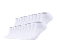 s.Oliver Unisex Socken, 20er Pack - Sneaker, einfarbig Weiß / 35-38 35-38 Weiß