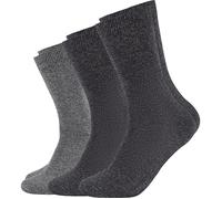 s.Oliver Unisex-Socken 3 Paar grau 35 - 38