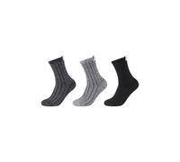 3er Pack s.Oliver Cosy Sustainable Rib Socken in Geschenkbox 9999 - black 43-46
