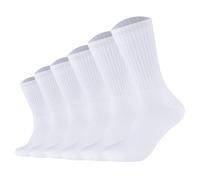 s.Oliver Unisex Socken, 6er Pack - Essentials Tennis Socks, einfarbig Weiß / 35-38 35-38 Weiß