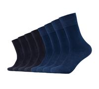 s.Oliver Unisex Socken, 8er Pack - Kurzsocken, einfarbig Navy / 39-42 39-42 Blau