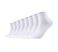 s.Oliver Unisex Socken, 8er Pack - Quarter, einfarbig Weiß / 39-42 39-42 Weiß