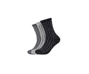 s.Oliver Unisex Sockenbox 3er Pack 39/42 anthracite melange