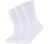 s.Oliver Unisex-Sportsocken 3 Paar 43 - 46 weiß