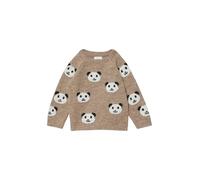 s.Oliver Unisex Strickpullover mit Bärchen-Motiven