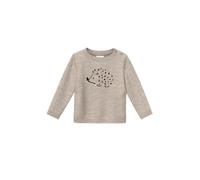 Unisex Strickpullover mit gesticktem Igel-Motiv 68 braun 2169590.84W0.68
