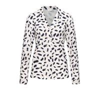 Pyjamahose S.OLIVER, Damen, Gr. 40/42, N-Gr, grün, weiß, gestreift, Single Jersey, Obermaterial: 50% Baumwolle, 50% Viskose, gestreift, Basic lang, Hosen, Mit schönem Allovermuster (35389229-40) grün,