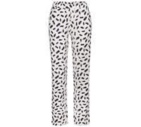 Pyjama-Oberteil mit V-Ausschnitt und Ripp-Struktur 32/34 blau 6010782.5732.32_34