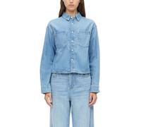 Verkürzte Denim-Bluse 34 blau 2180985.53Y4.34