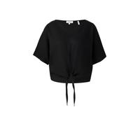 s.Oliver Verkürzte Leinenmix-Bluse im Relaxed Fit schwarz 44
