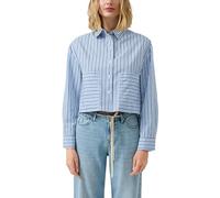 s.Oliver Verkürzte Popeline-Bluse im Relaxed Fit